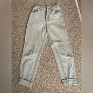 Vintage Lee white wash jeans